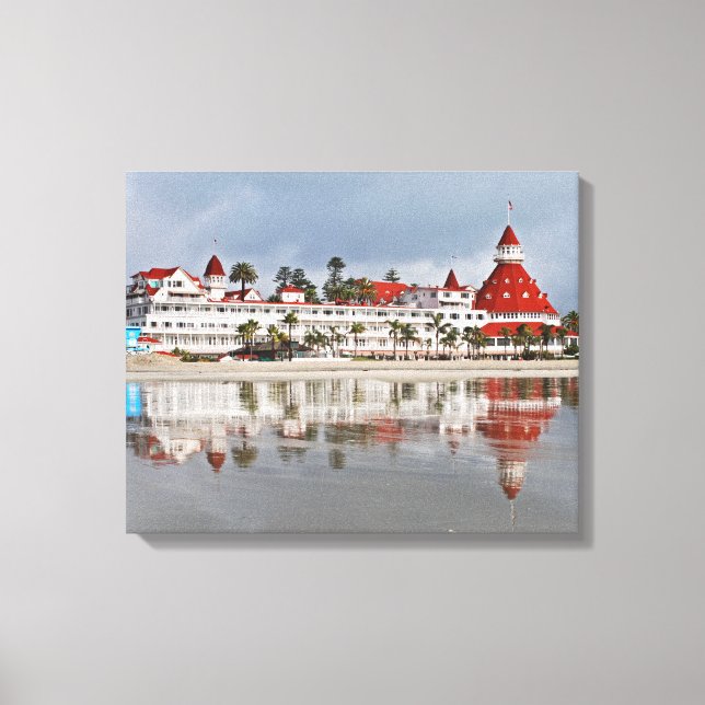 Hotel del Coronado - Coronado, California Canvas Print (Front)