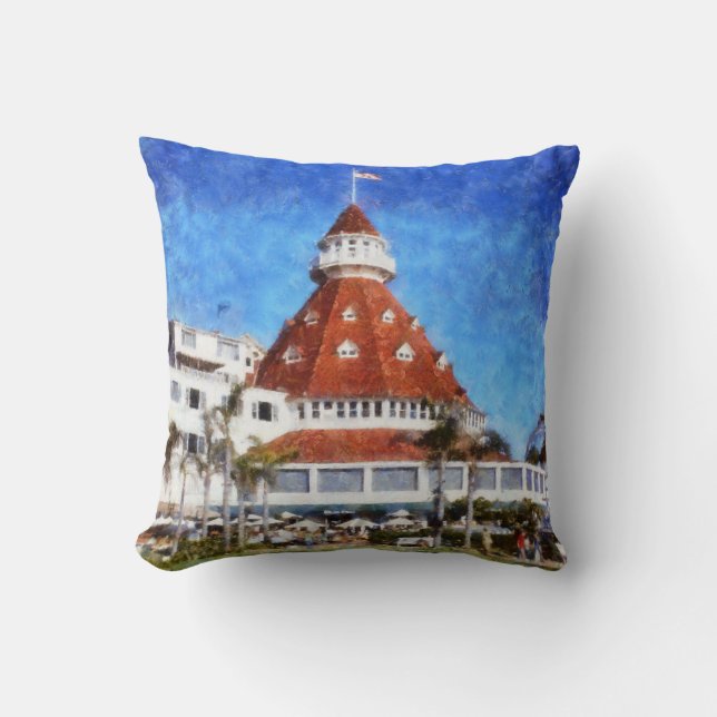 Hotel Del Coronado Cushion (Front)