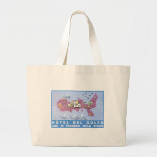 Hotel del Golfo Large Tote Bag