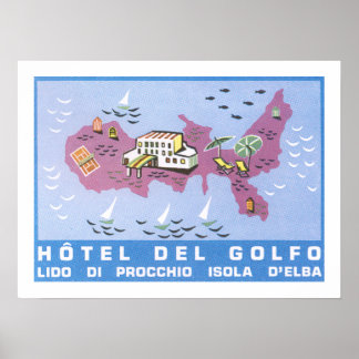 Hotel Del Golfo Poster