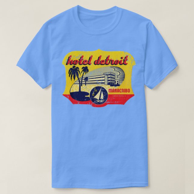 Hotel Detroit T-Shirt (Design Front)
