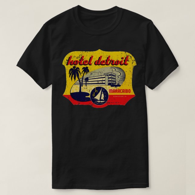 Hotel Detroit T-Shirt (Design Front)