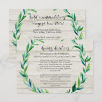 Hotel Driving Directions Laurel Leaf Wood Script