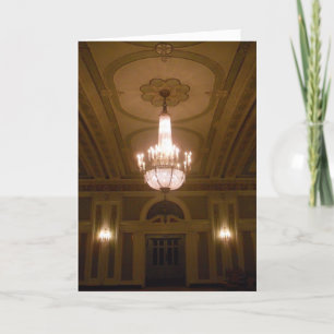 “Hotel Duluth Chandelier” Birthday Card