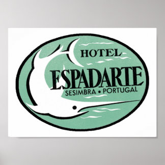 Hotel Espadarte Sesimbra Portugal Poster