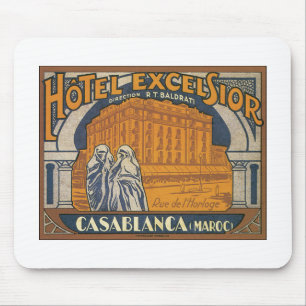 Hotel Excelsior Casablanca Mouse Pad