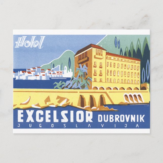Hotel Excelsior Dubrovnik Postcard (Front)