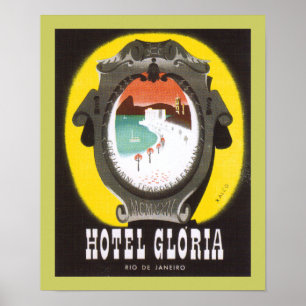 Hotel Gloria Rio de Janeiro (canvas) Poster