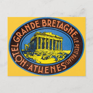 Hotel Grande Bretagne - Greece Postcard
