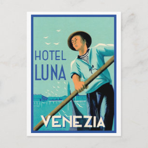 Hotel Luna Venezia Postcard