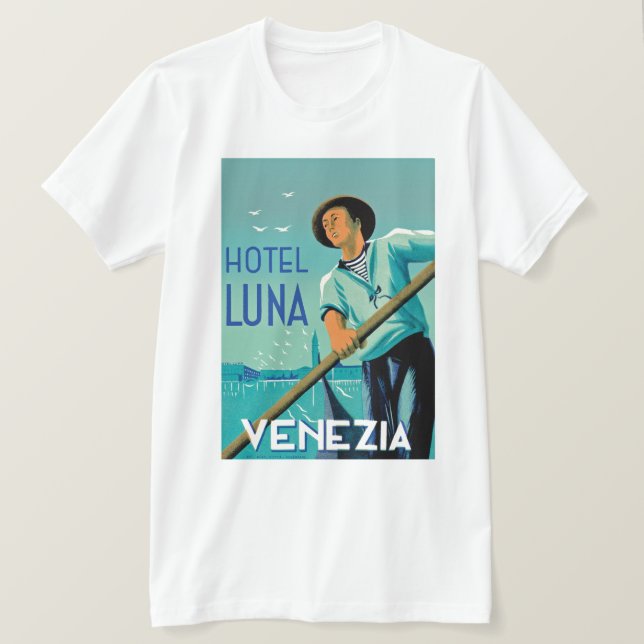 Hotel Luna Venezia T-Shirt (Design Front)