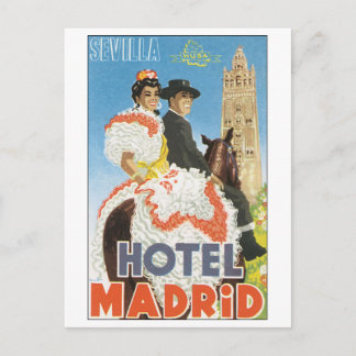Hotel Madrid Postcard