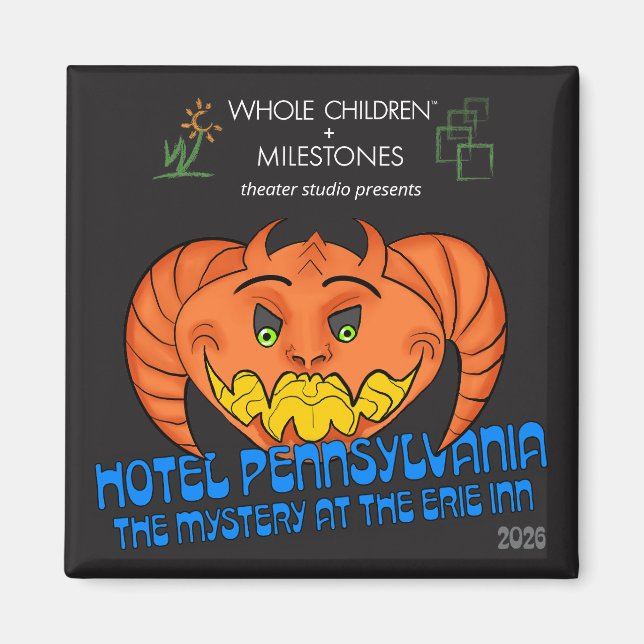 Hotel Pennsylvania theatre magnet (Front)