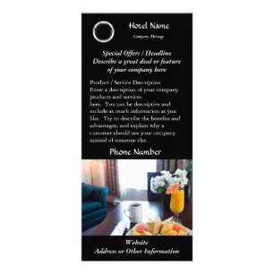 Hotel Rack Card Printing