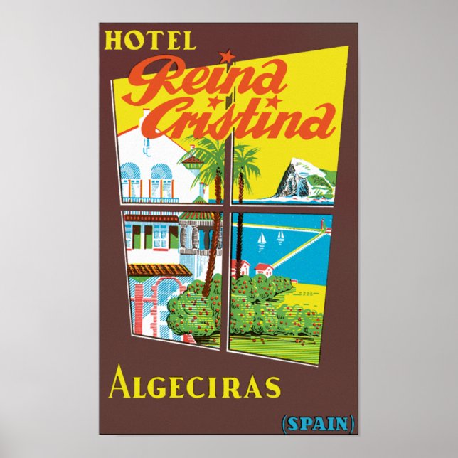 Hotel Reina Cristina ~ Algeciras Poster (Front)