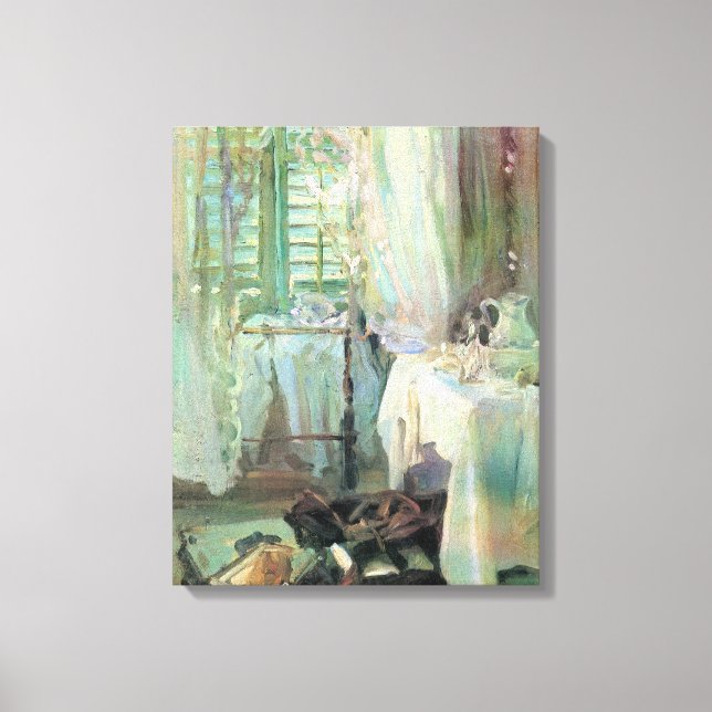 Hotel Room by John Singer Sargent Canvas Print (Front)