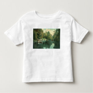 Hotel Rowardennan Guests Boating on the Lake Toddler T-Shirt