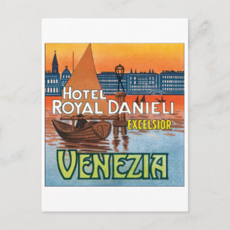 Hotel Royal Danieli Excelsior Venezia Postcard