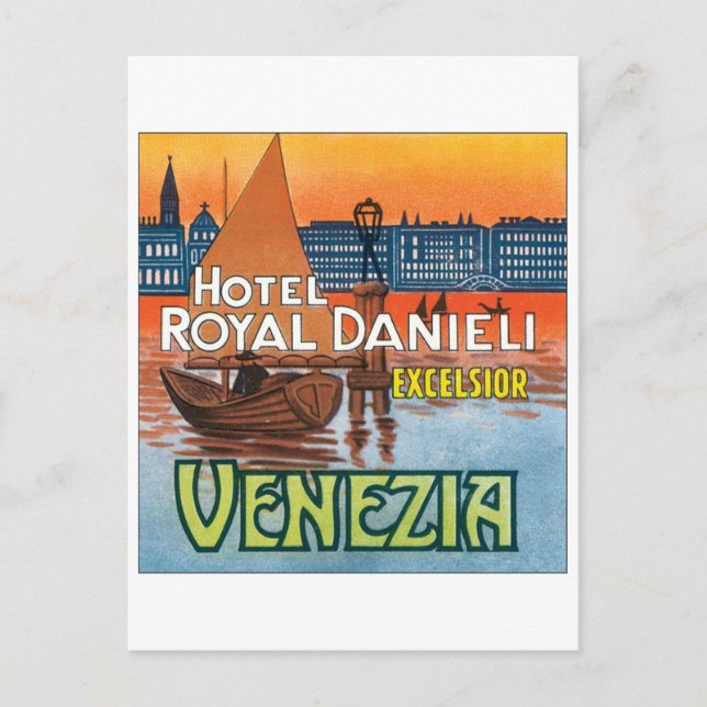 Hotel Royal Danieli Excelsior Venezia Postcard (Front)