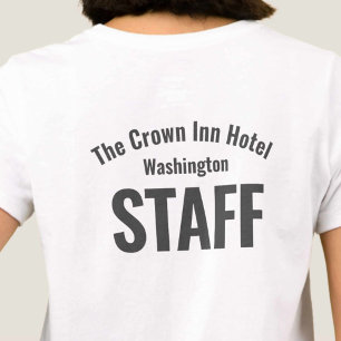 Hotel Staff Uniform T-Shirt