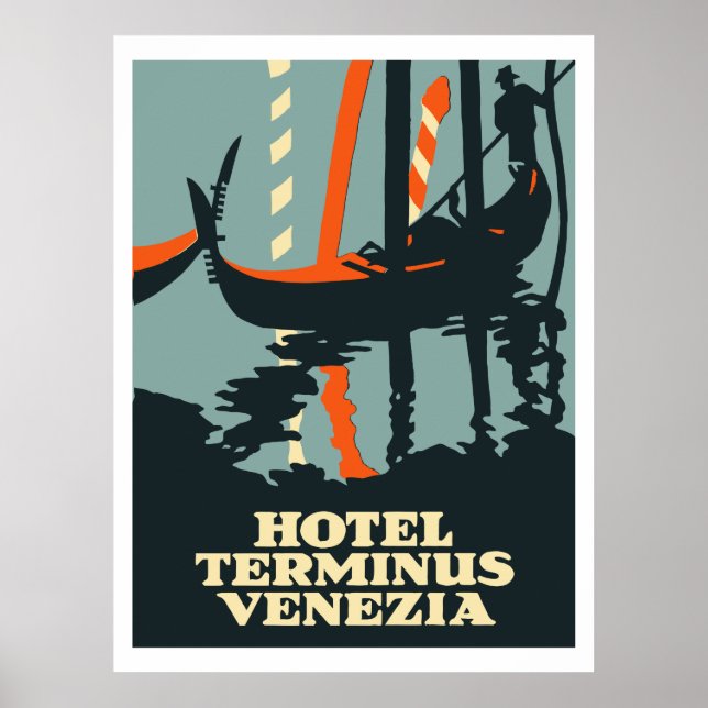 Hotel Terminus Venezia (Italy) Poster (Front)