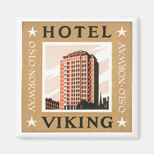 Hotel Viking, Oslo Norway Magnet