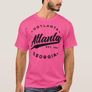 Hotlanta Atlanta Georgia USA 1847 Vintage Athletic T-Shirt