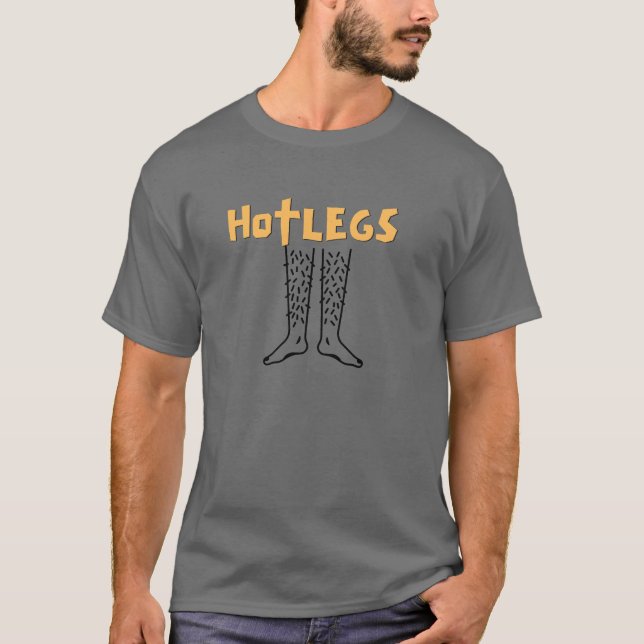 Hotlegs T-Shirt – Early 70s Rock Legends (Front)