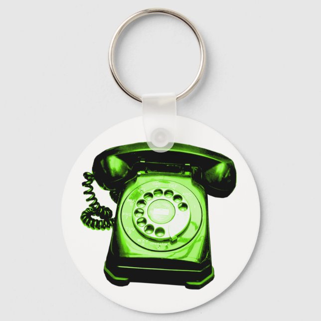 Hotline Green Key Ring (Front)