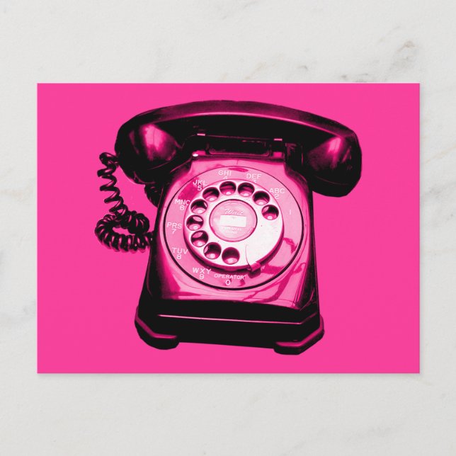 Hotline in Crimson Postcard (Front)