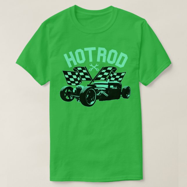 Hotrod Formula One T-Shirt (Design Front)