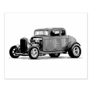 HOTROD RUBBER STAMP