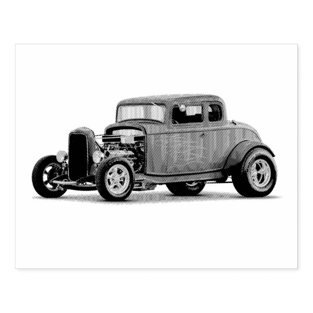 HOTROD RUBBER STAMP (Imprint)