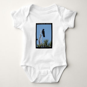 Hots Springs National Park, AR - American Crow Baby Bodysuit