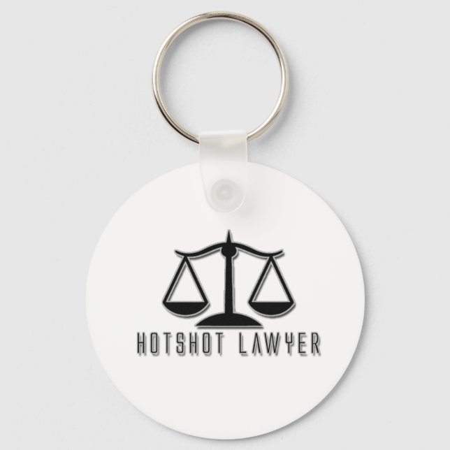 Hotshot Lawyer Key Ring (Front)