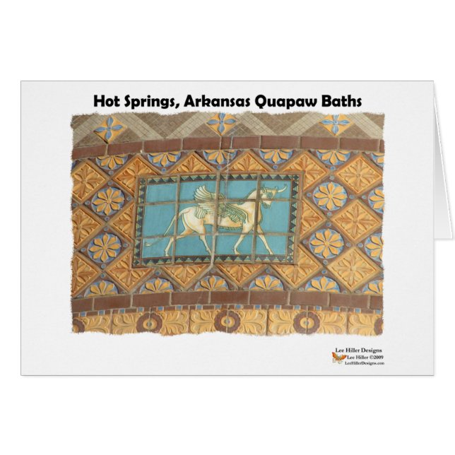 HotSprings, AR Quapaw Dome Tiles II Gifts Apparel (Front Horizontal)