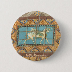 HotSprings, AR Quapaw Dome Tiles II Gifts Apparel 6 Cm Round Badge