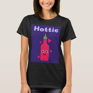 HOTTIE FUNNY PUN HOT SAUCE T-SHIRT
