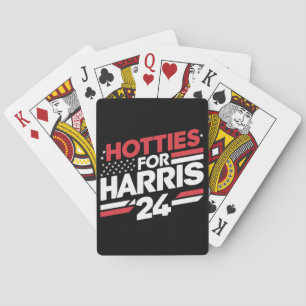 Hotties For Harris 24 Playing Cards