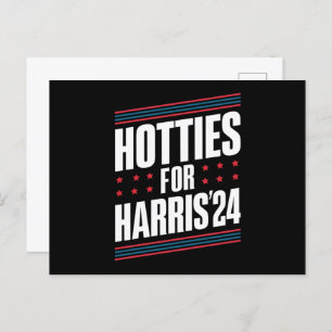 Hotties For Kamala Harris 2024 Postcard