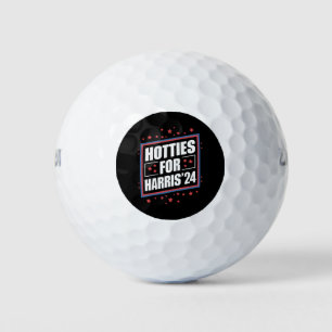 Hotties For Kamala Harris Golf Balls