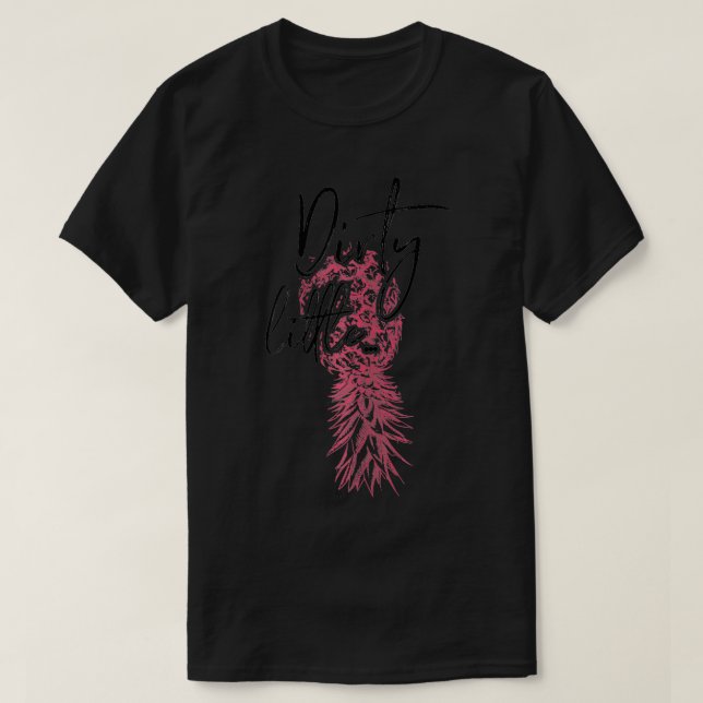 Hotwife Upside Down Pineapple  T-Shirt (Design Front)