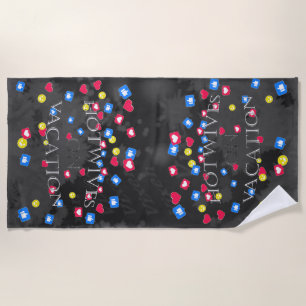 Hotwives On Vacation, everybody loves it  Beach Towel