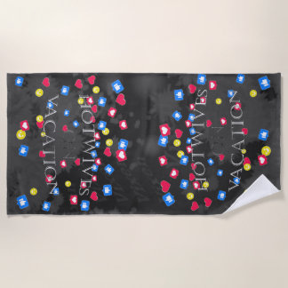 Hotwives On Vacation, everybody loves it Beach Towel
