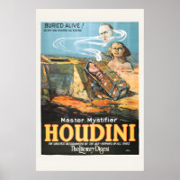 Houdini Egypt Sphinx Buried Alive Classic Magic
