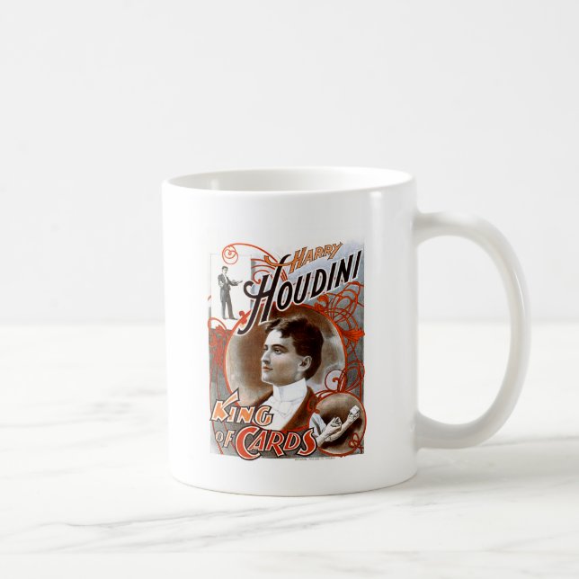 Houdini - King of Cards Coffee Mug (Right)