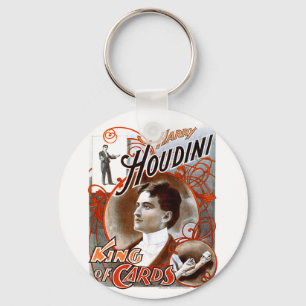 Houdini - King of Cards Key Ring