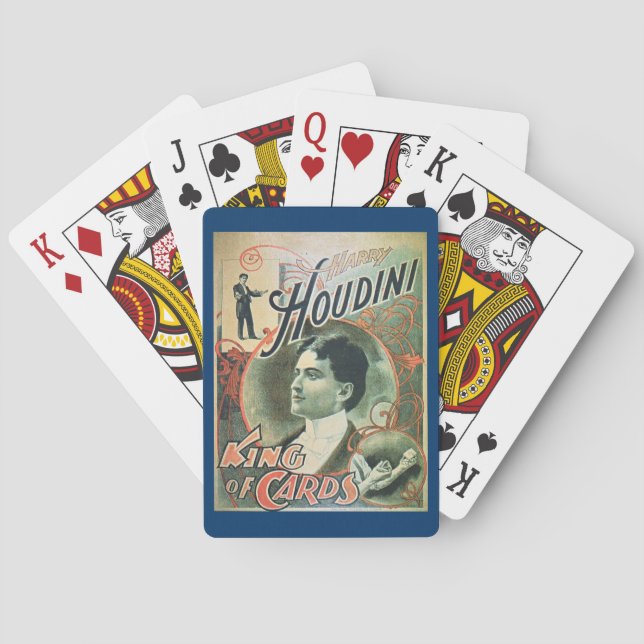 Houdini playing cards (Back)