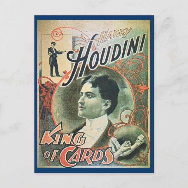 Houdini postcard (Front)