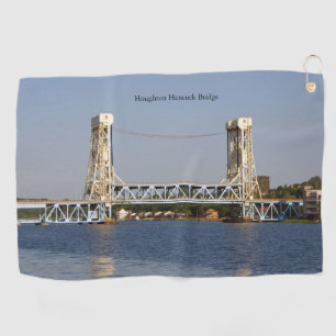 Houghton Hancock Bridge golf towel